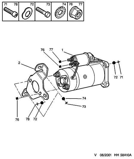 PEUGEOT 5802.E4 - Starter onlydrive.pro