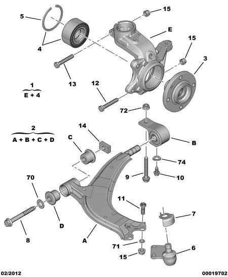 PEUGEOT 3520.H3 - Track Control Arm onlydrive.pro