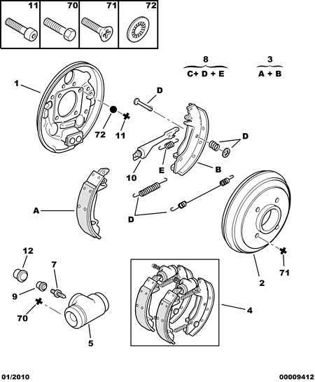 PEUGEOT 4402 A0 - Wheel Brake Cylinder onlydrive.pro