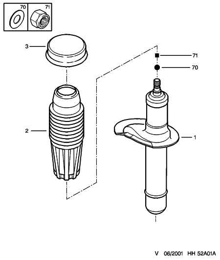 PEUGEOT 5202 Q0 - Shock Absorber onlydrive.pro