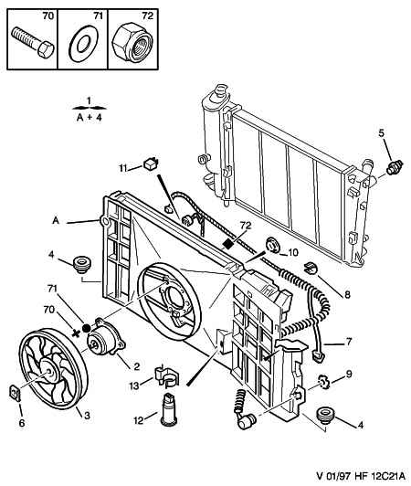 CITROËN 1264.45 - Temperature Switch, radiator / air conditioner fan onlydrive.pro