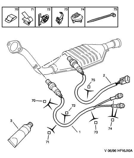 PEUGEOT 1628 T2 - Regulator box exh temp probe: 01 pcs. onlydrive.pro