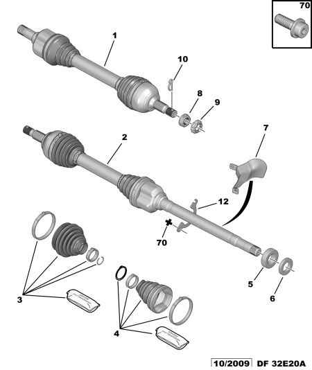 CITROËN 3272.GL - Joint Kit, drive shaft onlydrive.pro