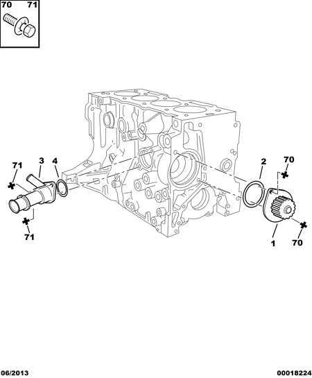 PEUGEOT (DF-PSA) 1201.E5 - Water Pump onlydrive.pro