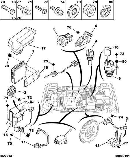 PEUGEOT (DF-PSA) 5946 30 - Knock Sensor onlydrive.pro