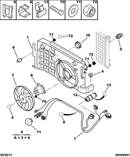 CITROËN 1254 74 - Ventilaator,mootorijahutus onlydrive.pro