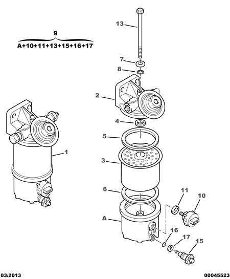 PEUGEOT (DF-PSA) 1906 13 - Fuel filter onlydrive.pro