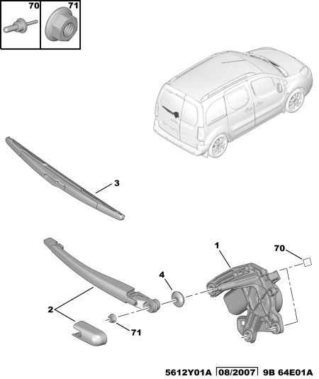 CITROËN 6405 LR - Wiper Motor onlydrive.pro