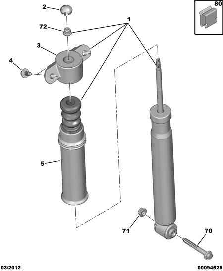 PEUGEOT (DF-PSA) 5206 JX - Shock Absorber onlydrive.pro