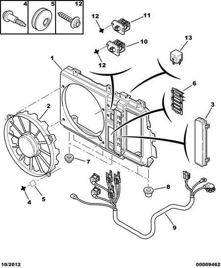 CITROËN 1250.G0 - Fan, radiator onlydrive.pro