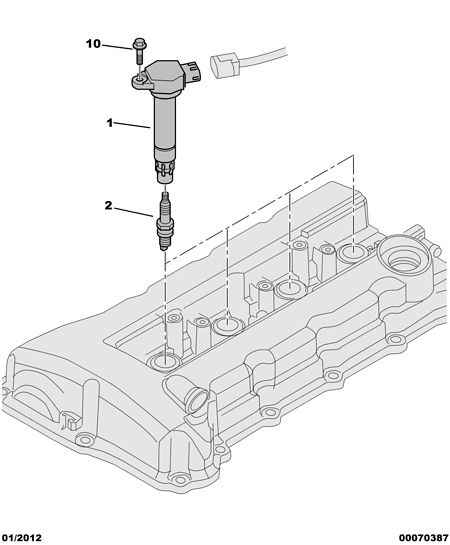 CITROËN 5970.96 - Ignition Coil onlydrive.pro