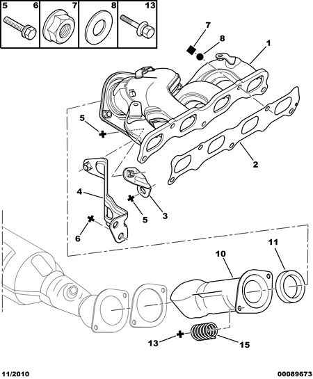 PEUGEOT 0349.N1 - Gasket, exhaust manifold onlydrive.pro