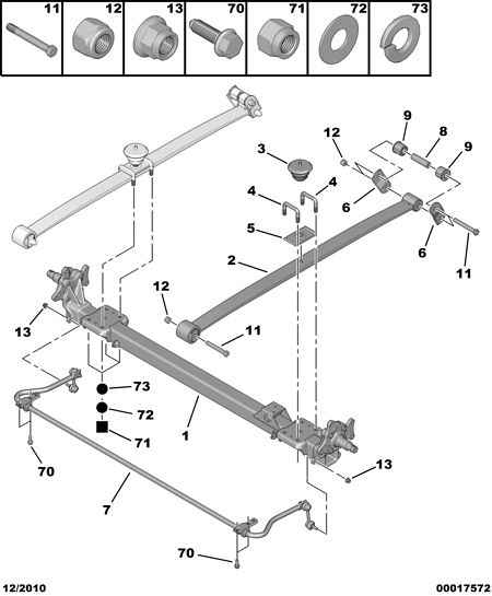 PEUGEOT 5170 F5 - Rod / Strut, stabiliser onlydrive.pro