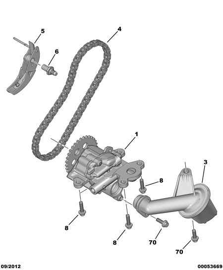 PEUGEOT 1033 15 - Chain, oil pump drive onlydrive.pro