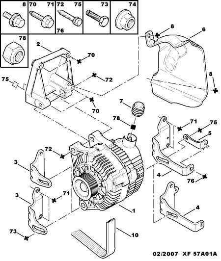 CITROËN 5705 EN - Alternator onlydrive.pro