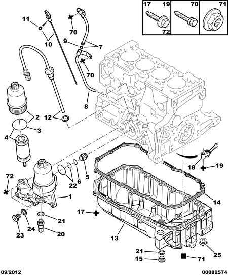 PEUGEOT 1109 R6 - Oil Filter onlydrive.pro