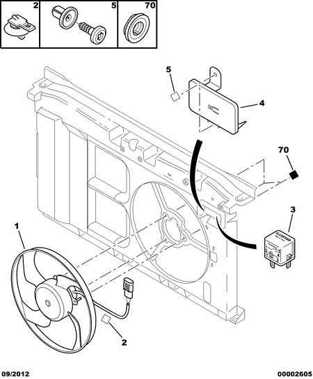 PEUGEOT 1253.A8 - Fan, radiator onlydrive.pro