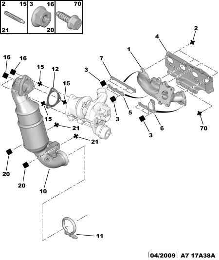 PEUGEOT (DF-PSA) 1709.39 - Gasket, exhaust pipe onlydrive.pro