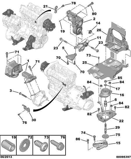 CITROËN 1806 H1 - Holder, engine mounting onlydrive.pro