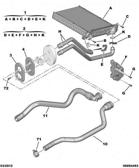 PEUGEOT (DF-PSA) 6448 V6 - Heat Exchanger, interior heating onlydrive.pro