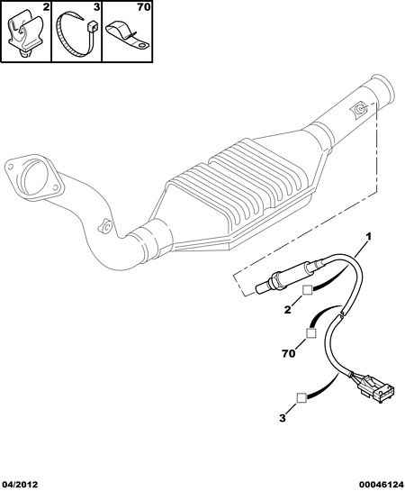 CITROËN 1628.9T - Regulator box exh temp probe: 01 pcs. onlydrive.pro