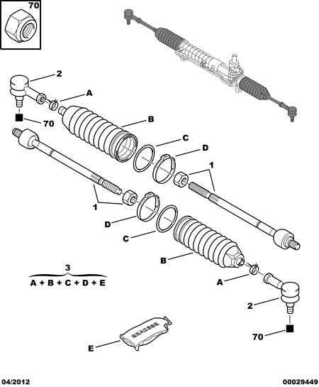 FORD 4066 41 - Bellow Set, steering onlydrive.pro