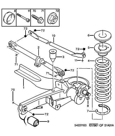 CITROËN 5152 61 - Bush of Control / Trailing Arm onlydrive.pro