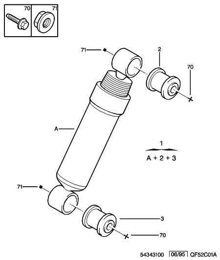 Opel 5220 61 - Cable, parking brake onlydrive.pro