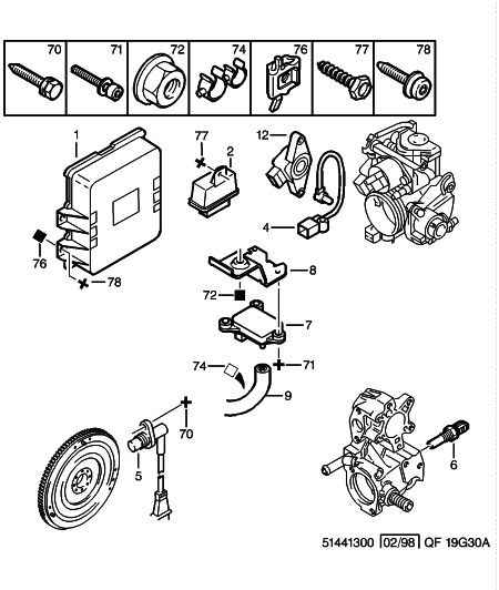 PEUGEOT 1920.W9 - Sensor, crankshaft pulse onlydrive.pro