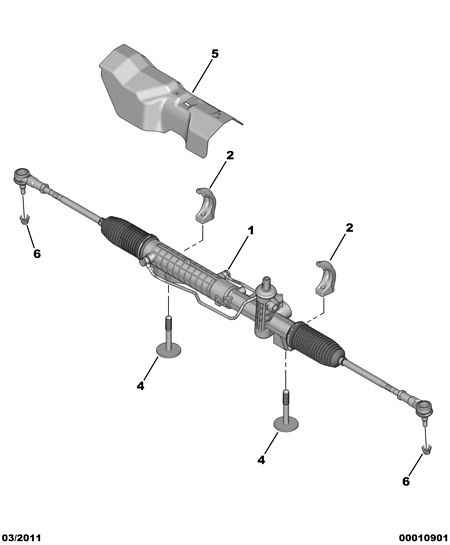 CITROËN 4000 JF - Steering Gear onlydrive.pro