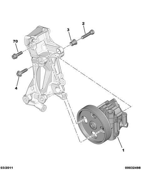 CITROËN 4007 AV - Hydraulic Pump, steering system onlydrive.pro