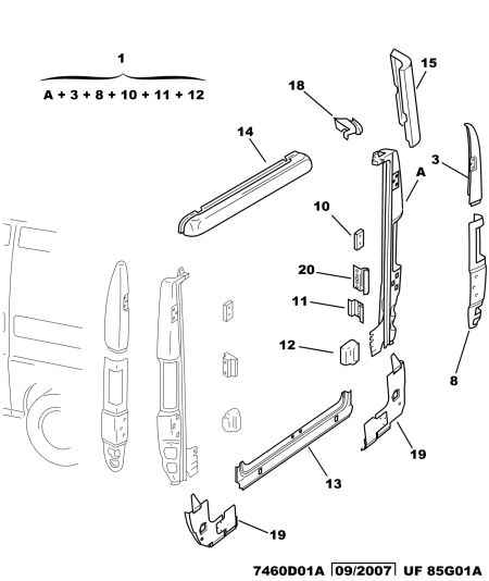 Chevrolet 8503 83 - Gasket, intake manifold onlydrive.pro