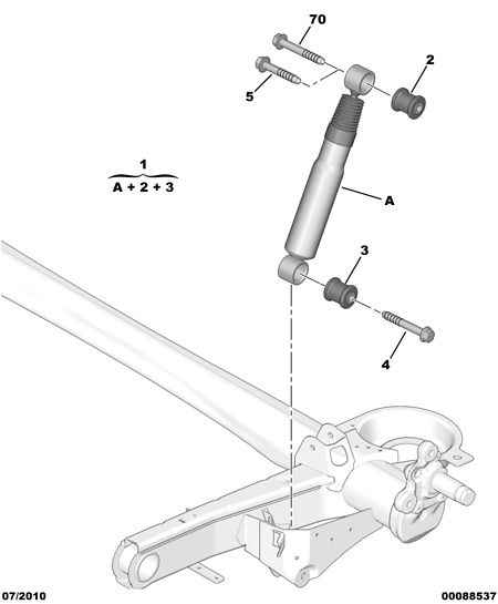 FIAT 98 060 363 80 - Shock Absorber onlydrive.pro