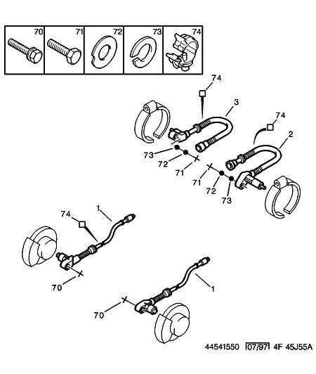 PEUGEOT 4545 72 - Sensor, wheel speed onlydrive.pro