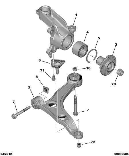 PEUGEOT (DF-PSA) 3520.S0 - Track Control Arm onlydrive.pro