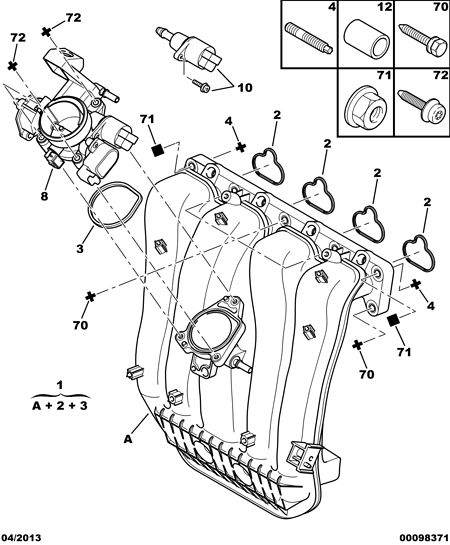 CITROËN 1635 J6 - Gasket / Seal onlydrive.pro