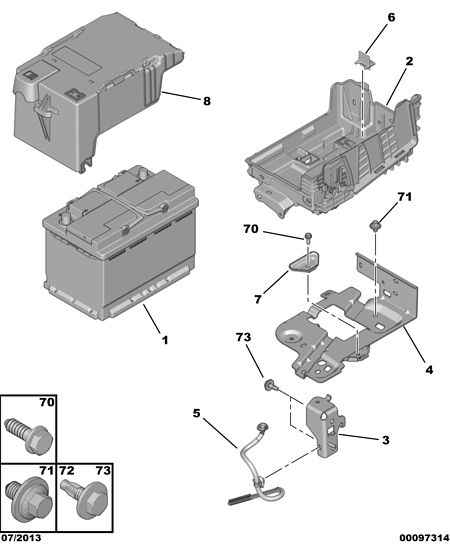 CITROËN 5600 VF - Starter Battery onlydrive.pro