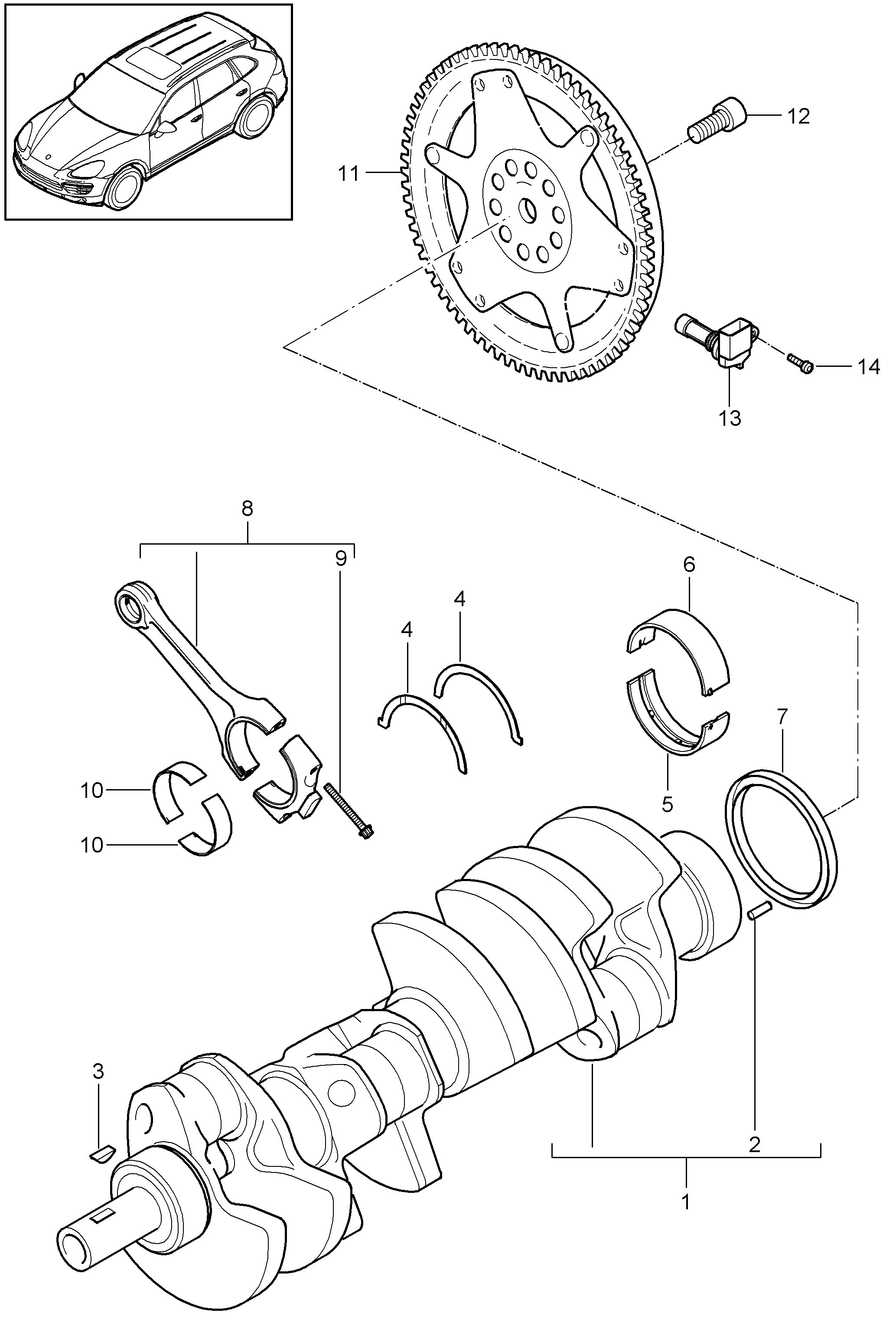 Porsche 997.101.212.01 - Shaft Seal, crankshaft onlydrive.pro