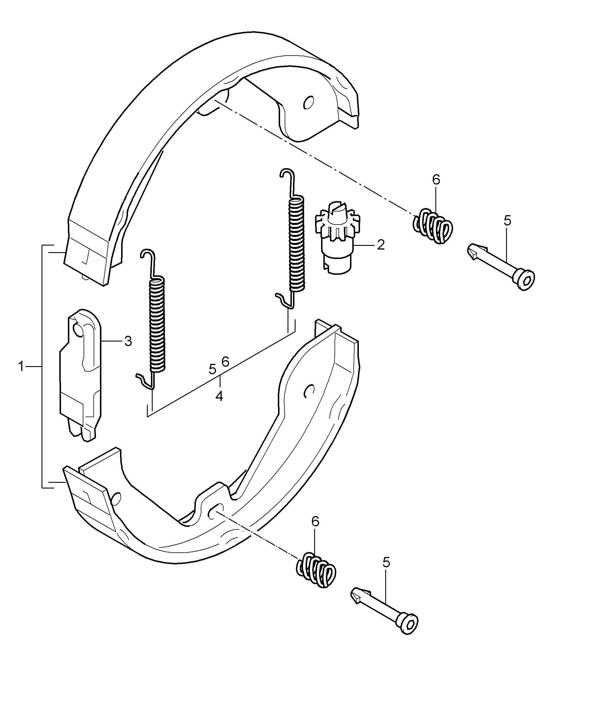 Porsche 955 352 098 00 - Repair Kit, automatic adjustment onlydrive.pro