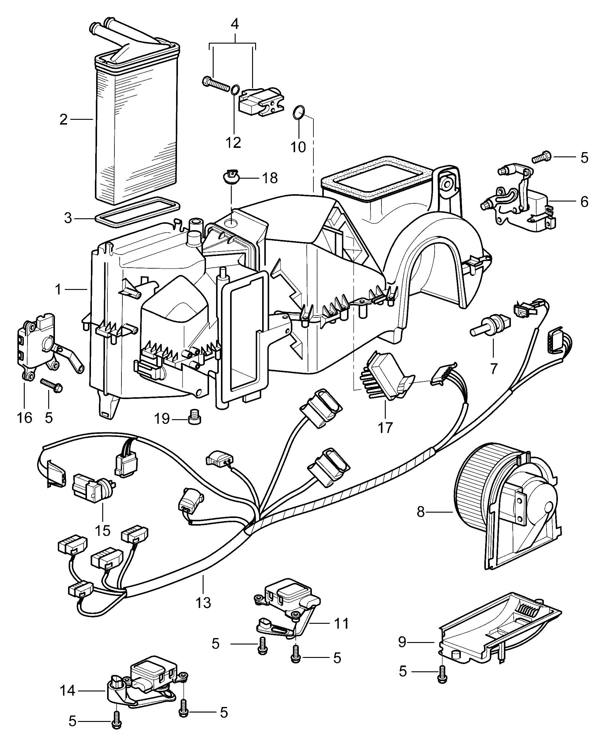 Porsche 996 573 923 00 - Сопротивление, реле, вентилятор салона onlydrive.pro