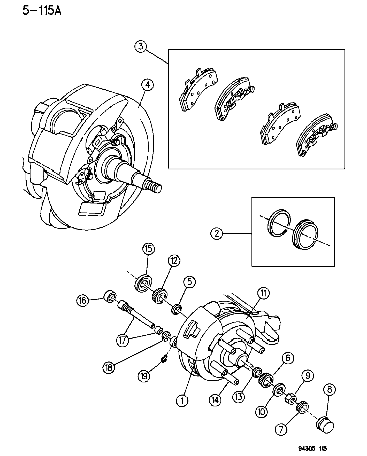 Chrysler 474 6371 - Brakes--front, r1,2,3: 001 pcs. onlydrive.pro