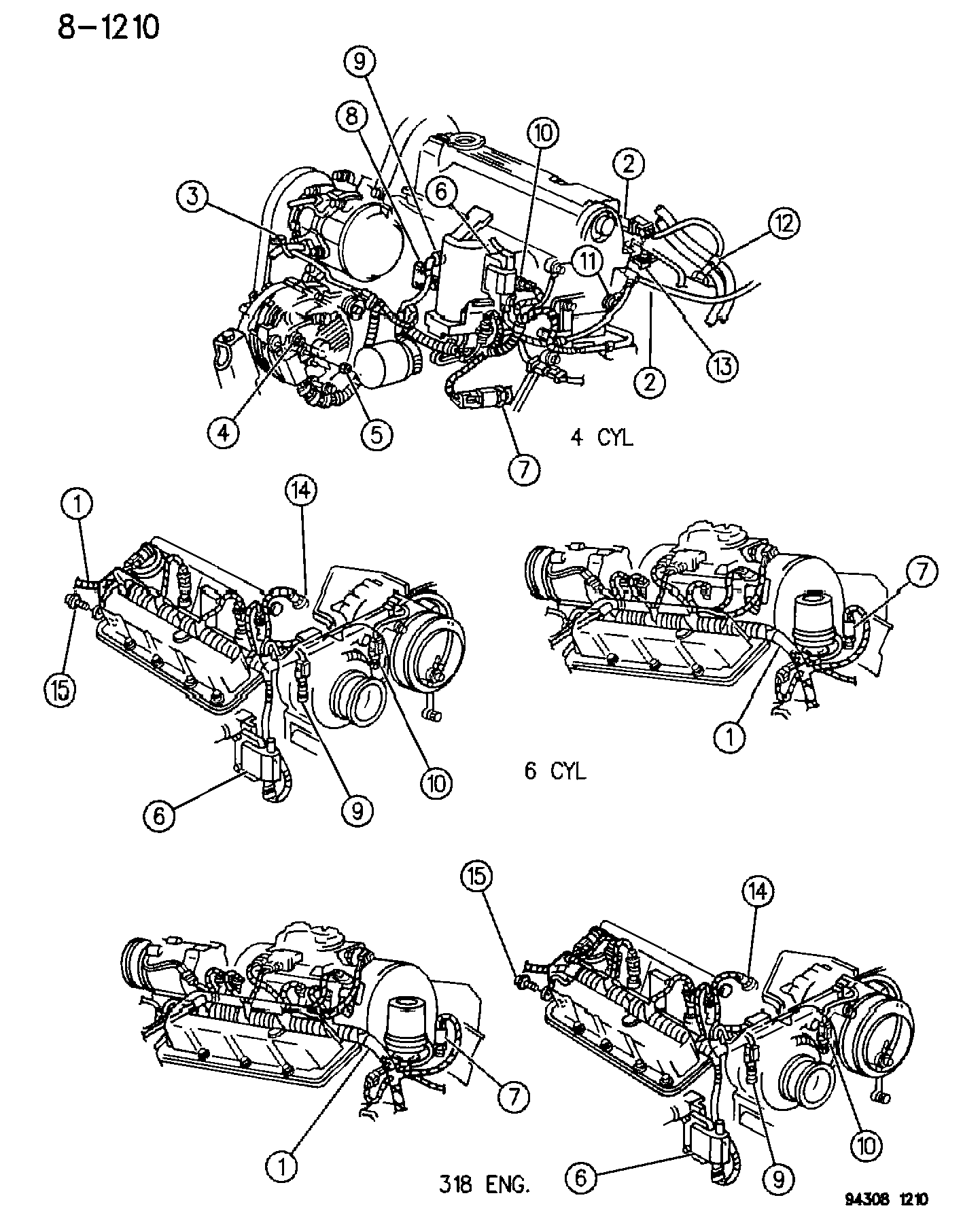 Chrysler 522 6374 - Wiring--engine, n-body: 001 pcs. onlydrive.pro