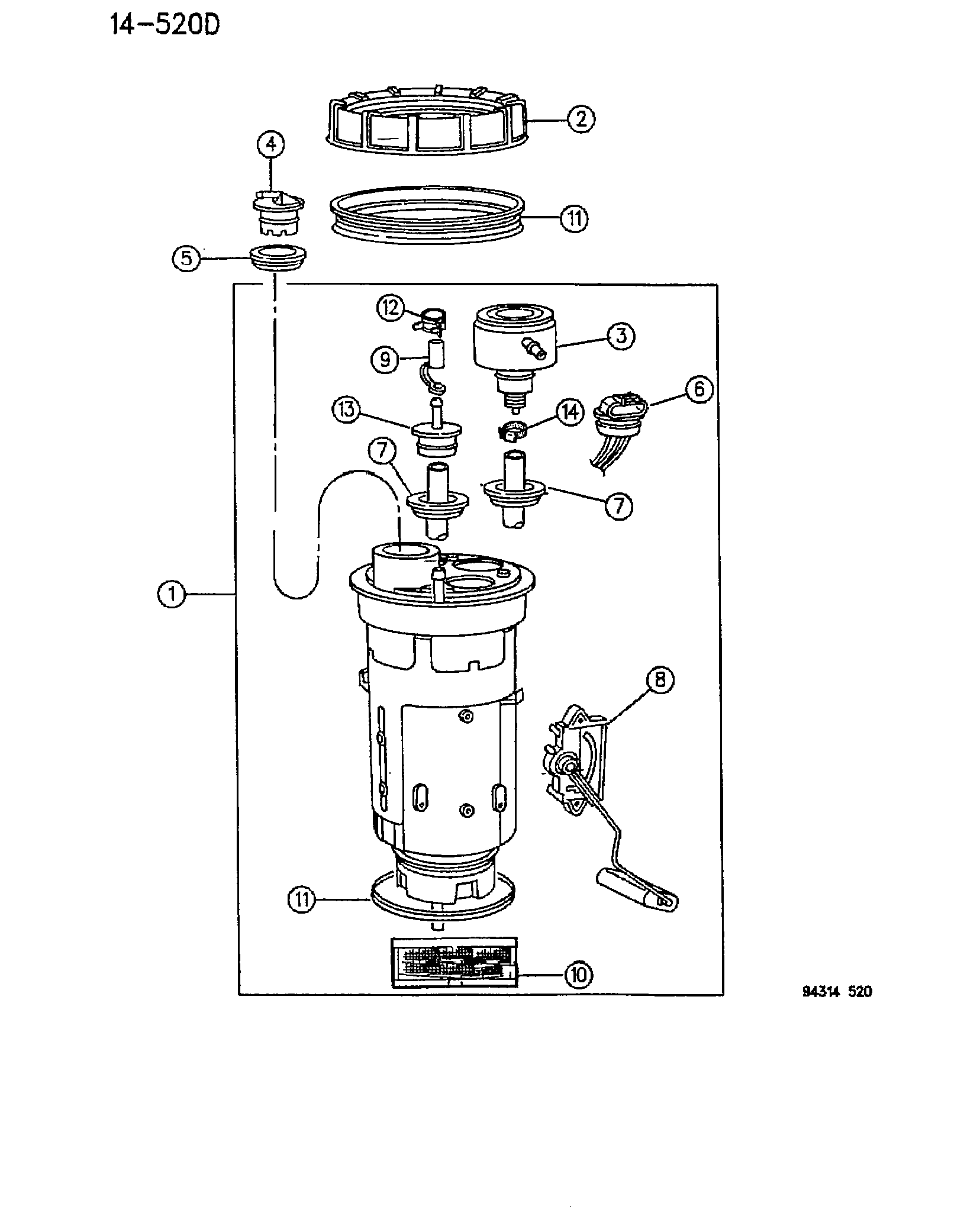 Opel 441 8065 - Fuel module, level unit and filter, r body: 001 pcs. onlydrive.pro