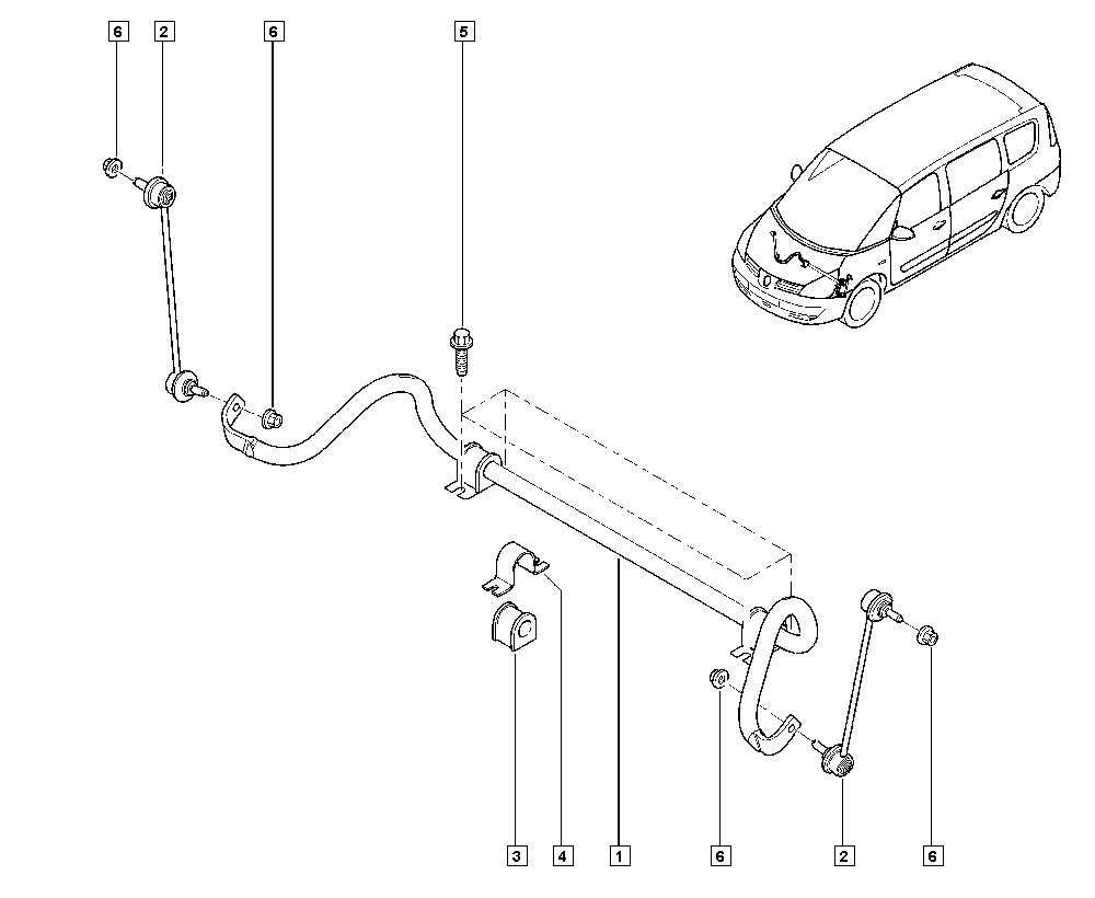 RENAULT 8200272592 - Laagripuks,stabilisaator onlydrive.pro