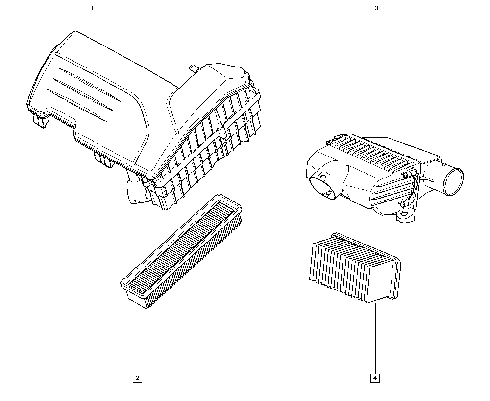 RENAULT 16 54 615 99R - Õhufilter onlydrive.pro