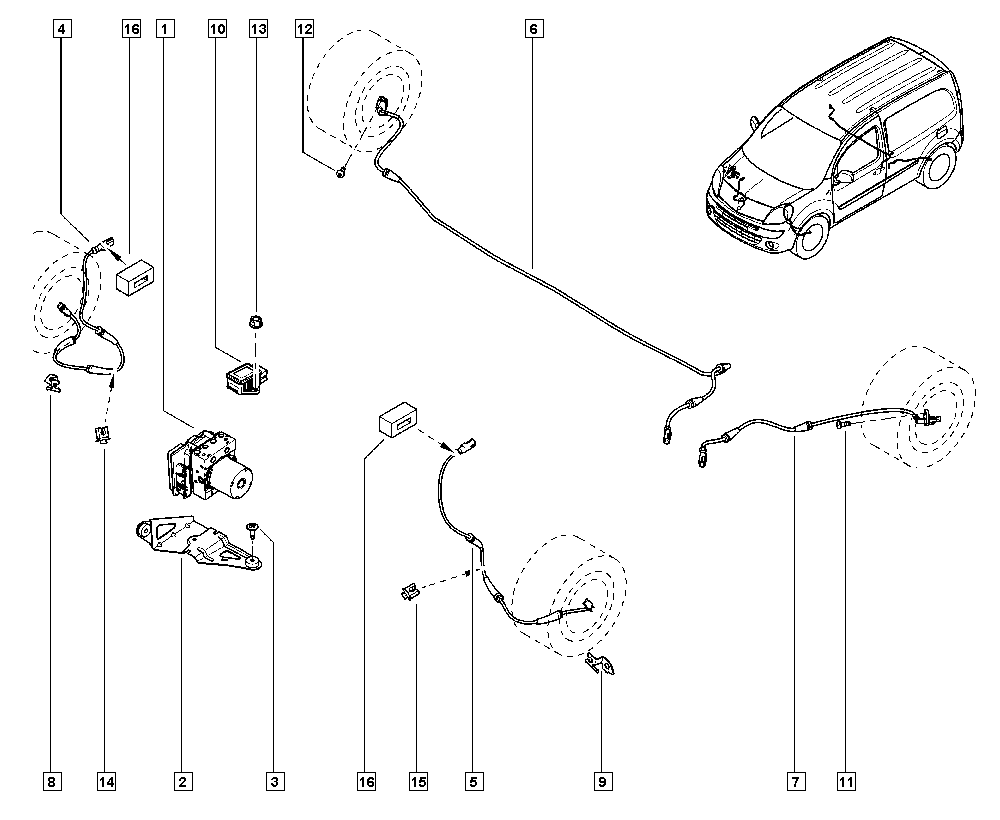 RENAULT 47 90 089 48R - Devējs, Riteņu griešanās ātrums onlydrive.pro