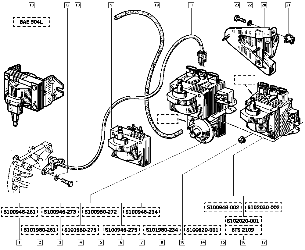 Chrysler 7701031135 - Süütepool onlydrive.pro