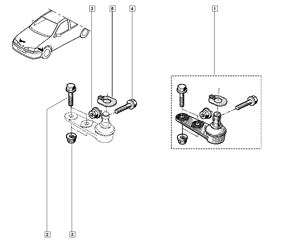 NISSAN 7701472038 - Ball Joint onlydrive.pro