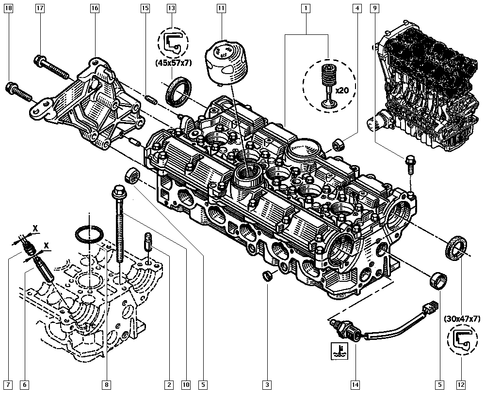 RENAULT 74 31 397 525 - Gasket, cylinder head cover onlydrive.pro