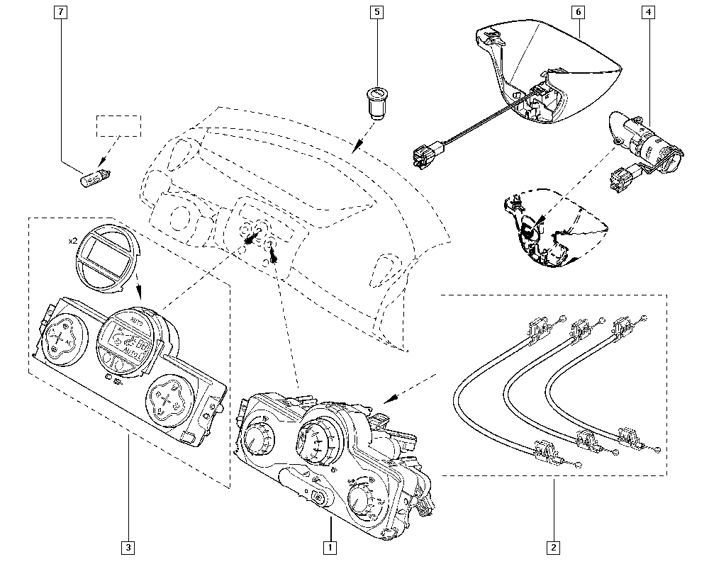 RENAULT 77 03 097 184 - Kvēlspuldze, Instrumentu paneļa apgaismojums onlydrive.pro